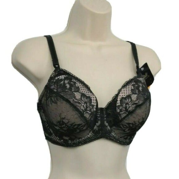 Wacoal Womens Lace To Love Underwire Bra Black Style 855297 Size 32DD NEW - Picture 6 of 10